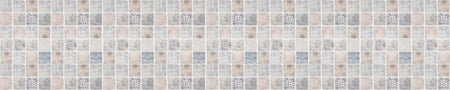 Badrückwand Patchwork
