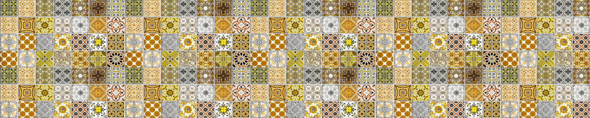 Badrückwand Patchwork