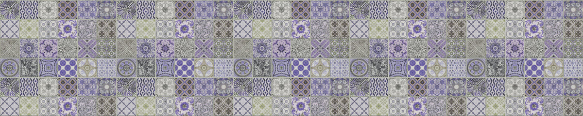 Badrückwand Patchwork