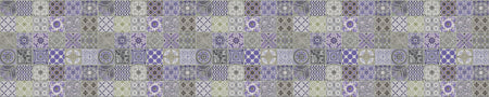 Badrückwand Patchwork