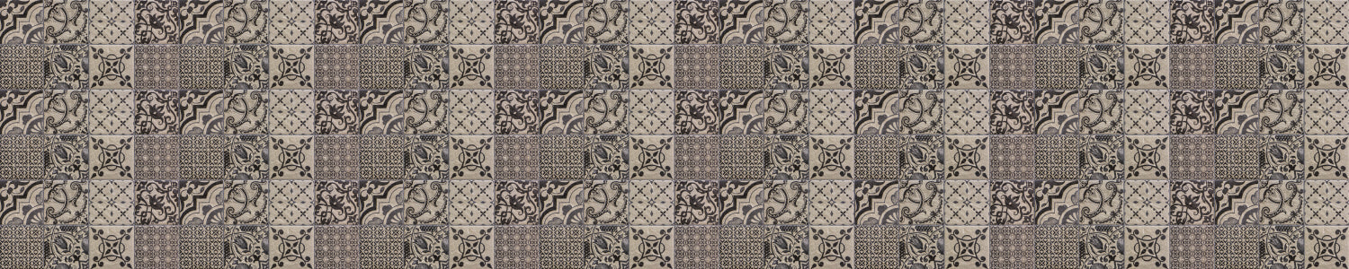 Waschbeckenrückwand Patchwork