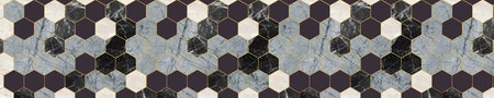 Waschbeckenrückwand Patchwork