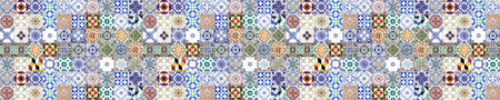 Waschbeckenrückwand Patchwork