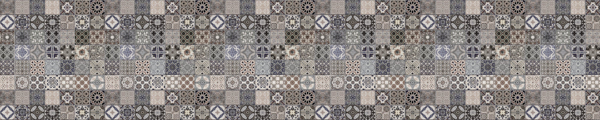 Waschbeckenrückwand Patchwork