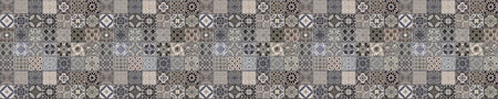 Badrückwand Patchwork