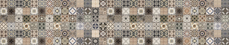 Badrückwand Patchwork