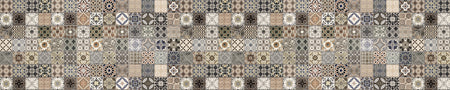 Badrückwand Patchwork