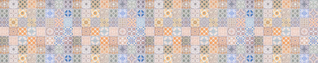 Badrückwand Patchwork