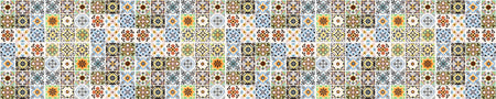 Waschbeckenrückwand Patchwork