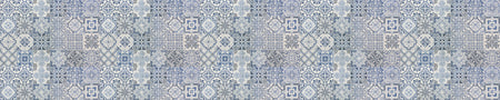 Badrückwand Patchwork