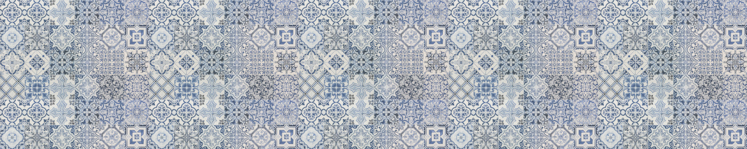 Waschbeckenrückwand Patchwork