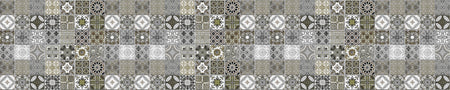 Badrückwand Patchwork