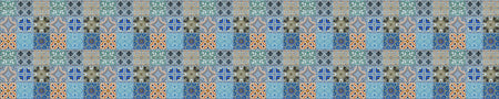 Badrückwand Patchwork