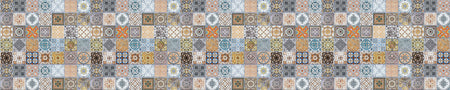 Badrückwand Patchwork