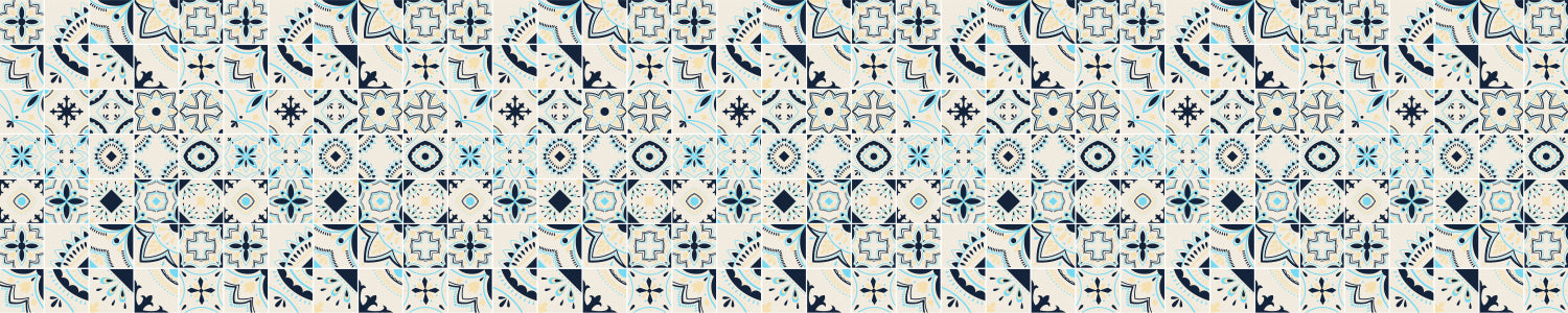 Waschbeckenrückwand Patchwork