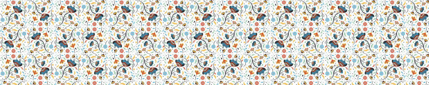 Waschbeckenrückwand Patchwork