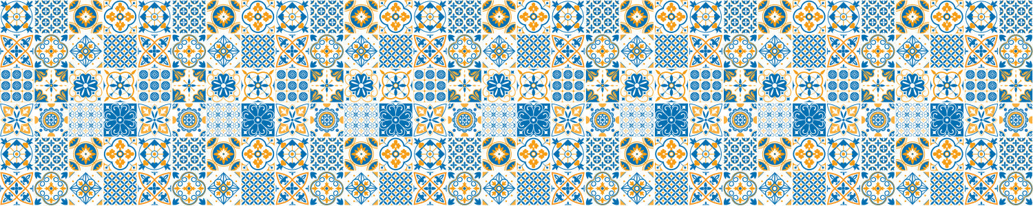Badrückwand Patchwork