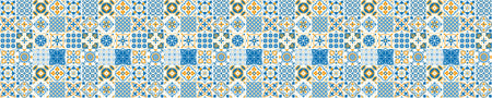 Waschbeckenrückwand Patchwork