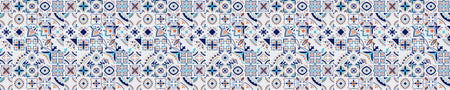 Waschbeckenrückwand Patchwork
