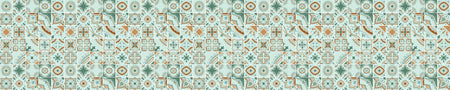 Badrückwand Patchwork