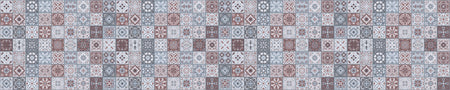 Badrückwand Patchwork