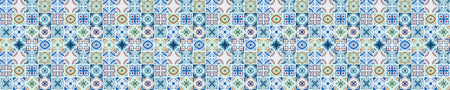 Badrückwand Patchwork