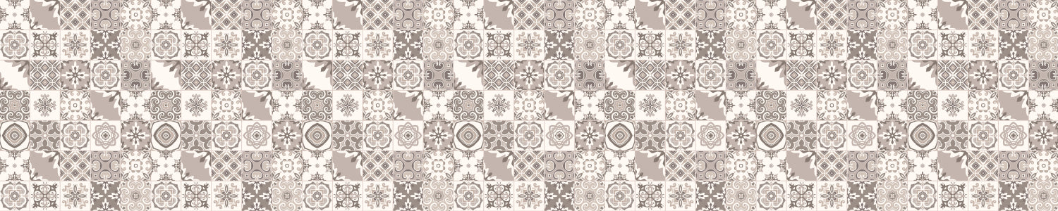 Waschbeckenrückwand Patchwork
