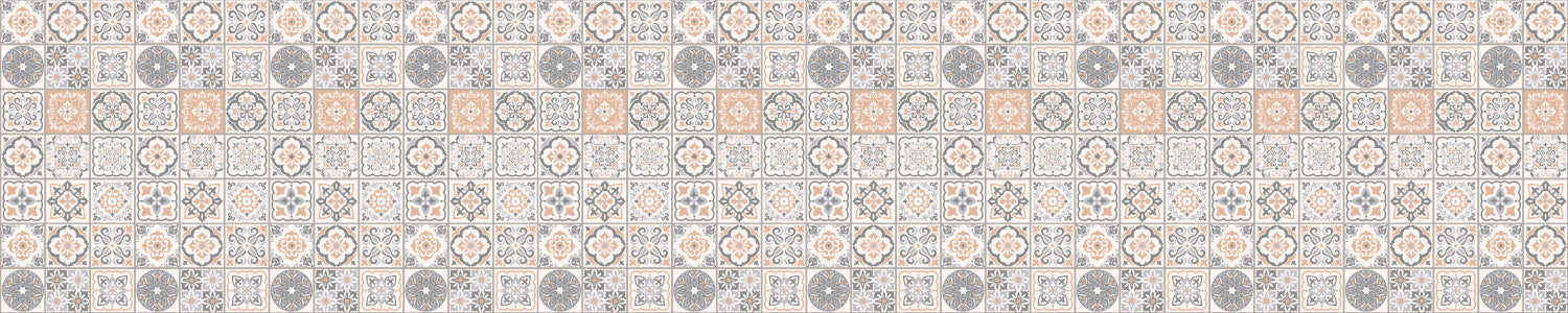Badrückwand Patchwork