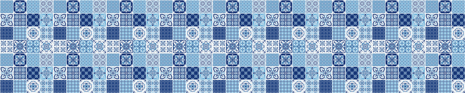 Badrückwand Patchwork