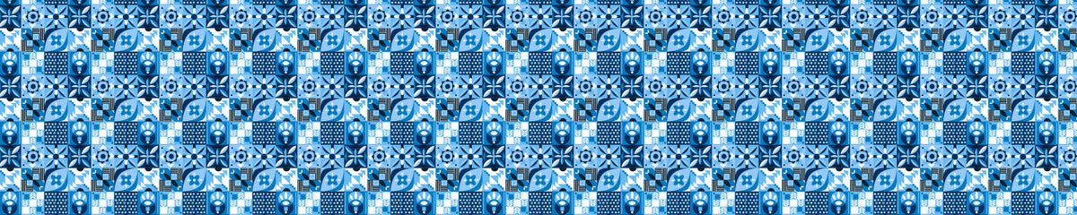 Waschbeckenrückwand Patchwork
