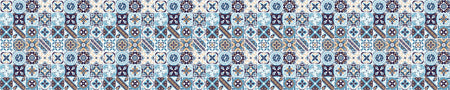 Waschbeckenrückwand Patchwork