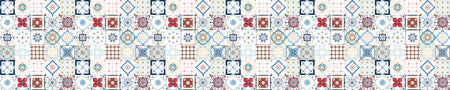 Badrückwand Patchwork