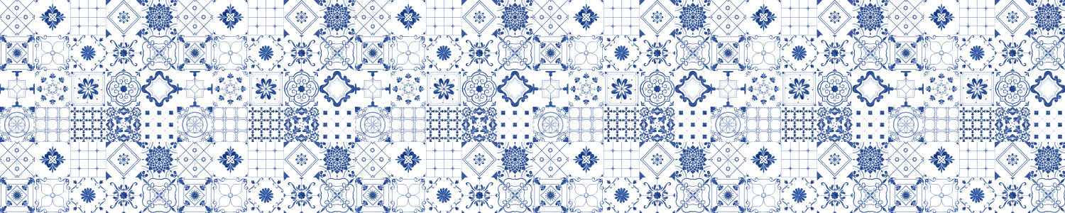 Badrückwand Patchwork
