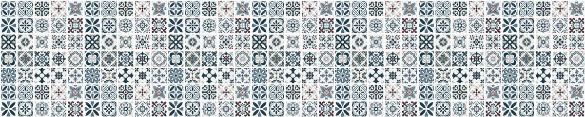 Badrückwand Patchwork