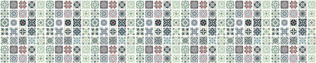 Waschbeckenrückwand Patchwork
