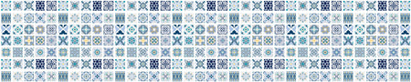 Badrückwand Patchwork