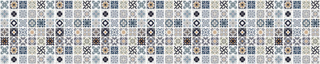 Badrückwand Patchwork