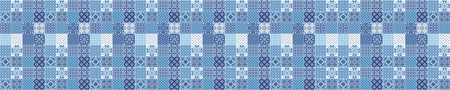Badrückwand Patchwork