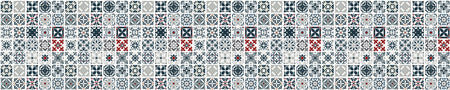 Badrückwand Patchwork
