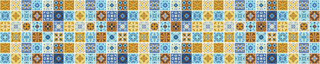 Waschbeckenrückwand Patchwork