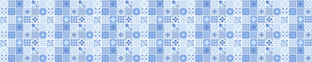 Badrückwand Patchwork