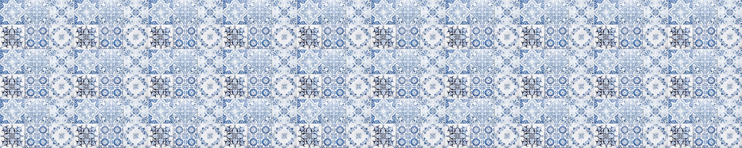 Waschbeckenrückwand Patchwork