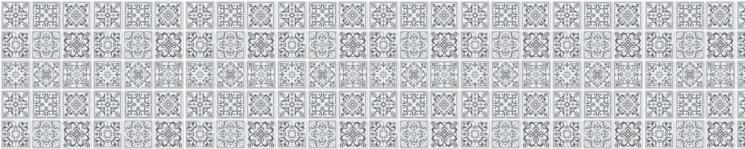 Badrückwand Patchwork