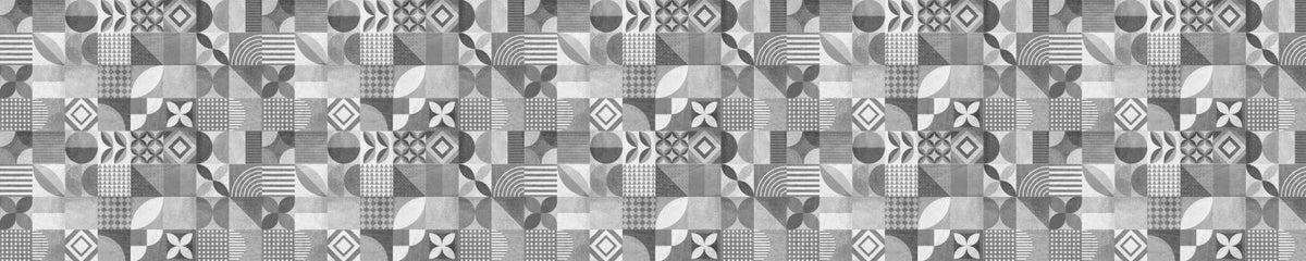 Waschbeckenrückwand Patchwork