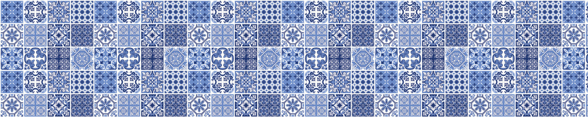 Waschbeckenrückwand Patchwork