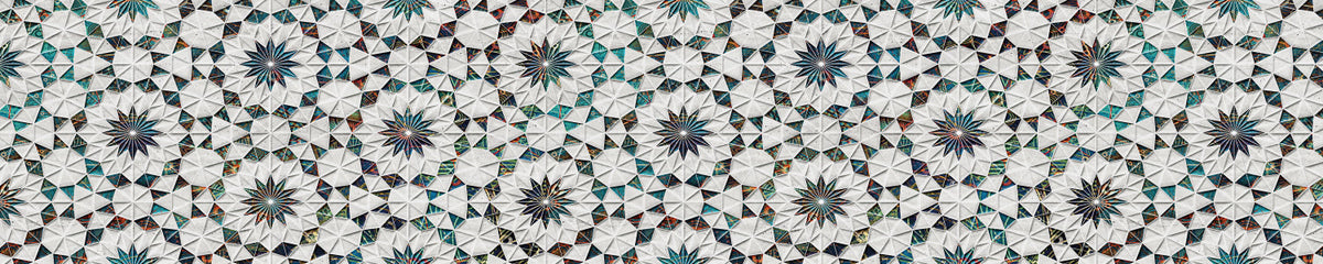 Waschbeckenrückwand Patchwork