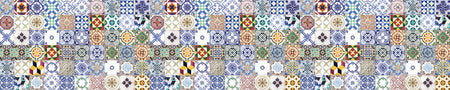 Waschbeckenrückwand Patchwork