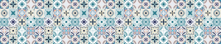 Badrückwand Patchwork