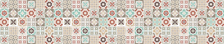 Badrückwand Patchwork