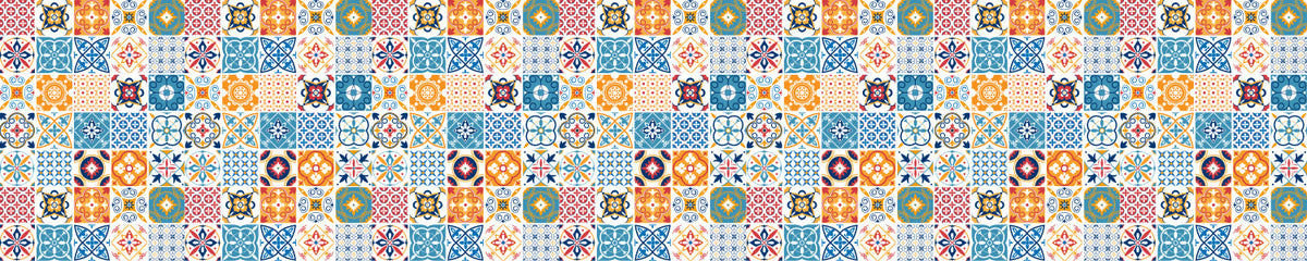 Badrückwand Patchwork